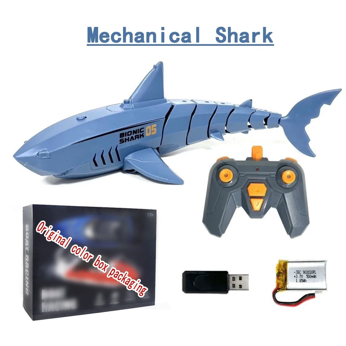 Rc Whale Shark Toy Robots Remote Control Animals Marine Life Tub Pool Electric Fish Children Bath Toys for Kids Boys Submarine